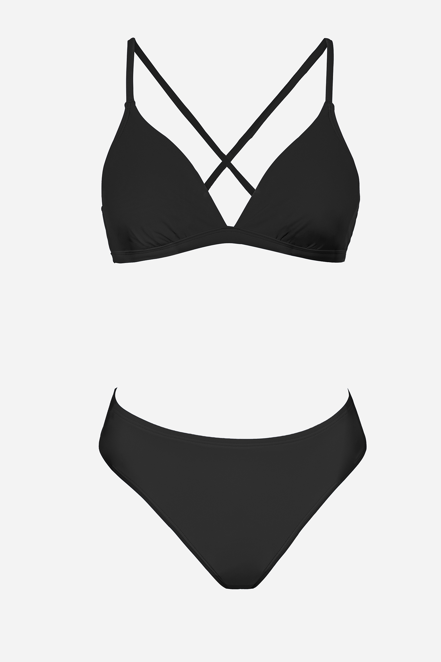 Bikini à bande et hipster boho