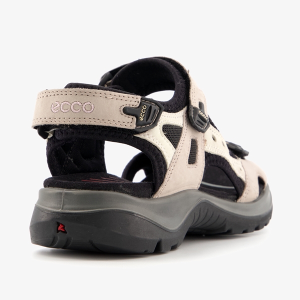 ECCO Off Road leren dames sandalen beige