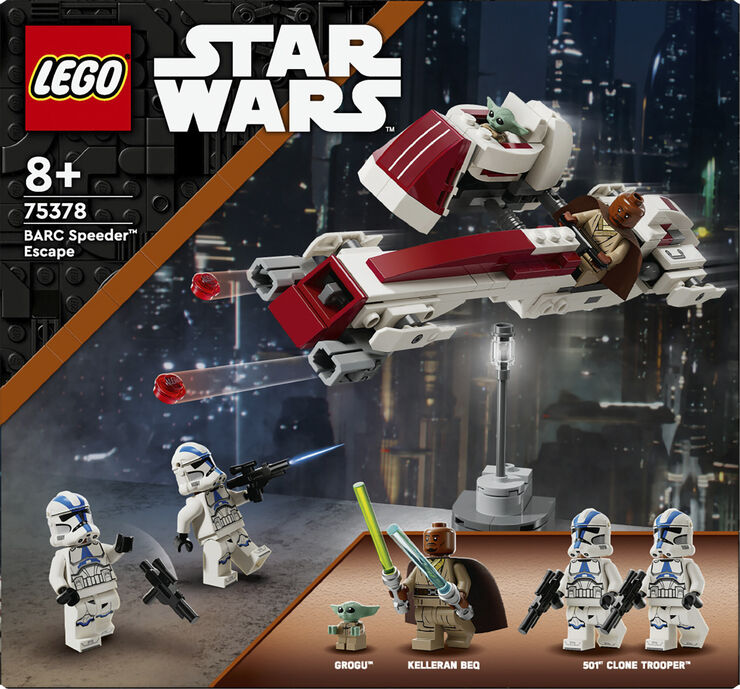 Lego Flugt på BARC speeder 75378