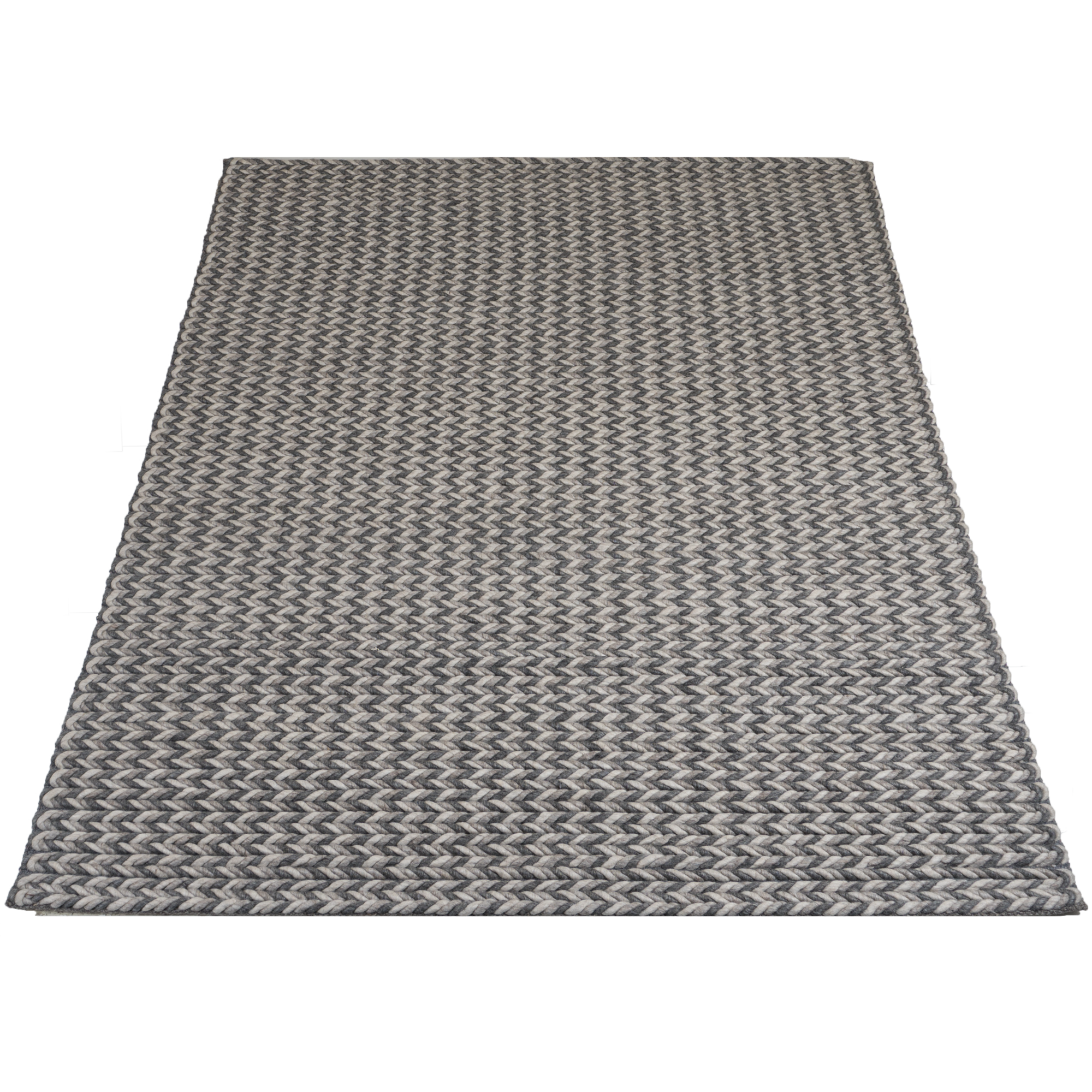 Vloerkleed Tino antraciet 160 x 230 cm