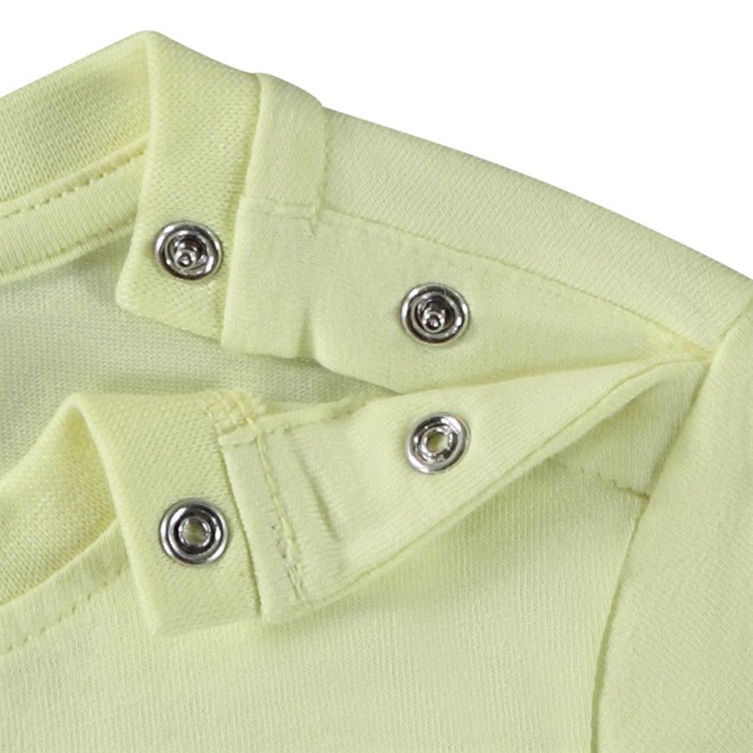 T-shirt manches courtes print fantaisie pour bébé garçon - Jaune