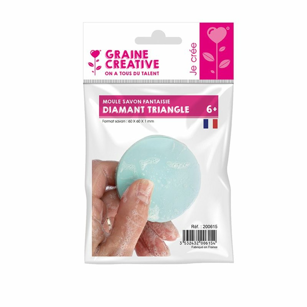 Moule pour savon rond ø 6 cm