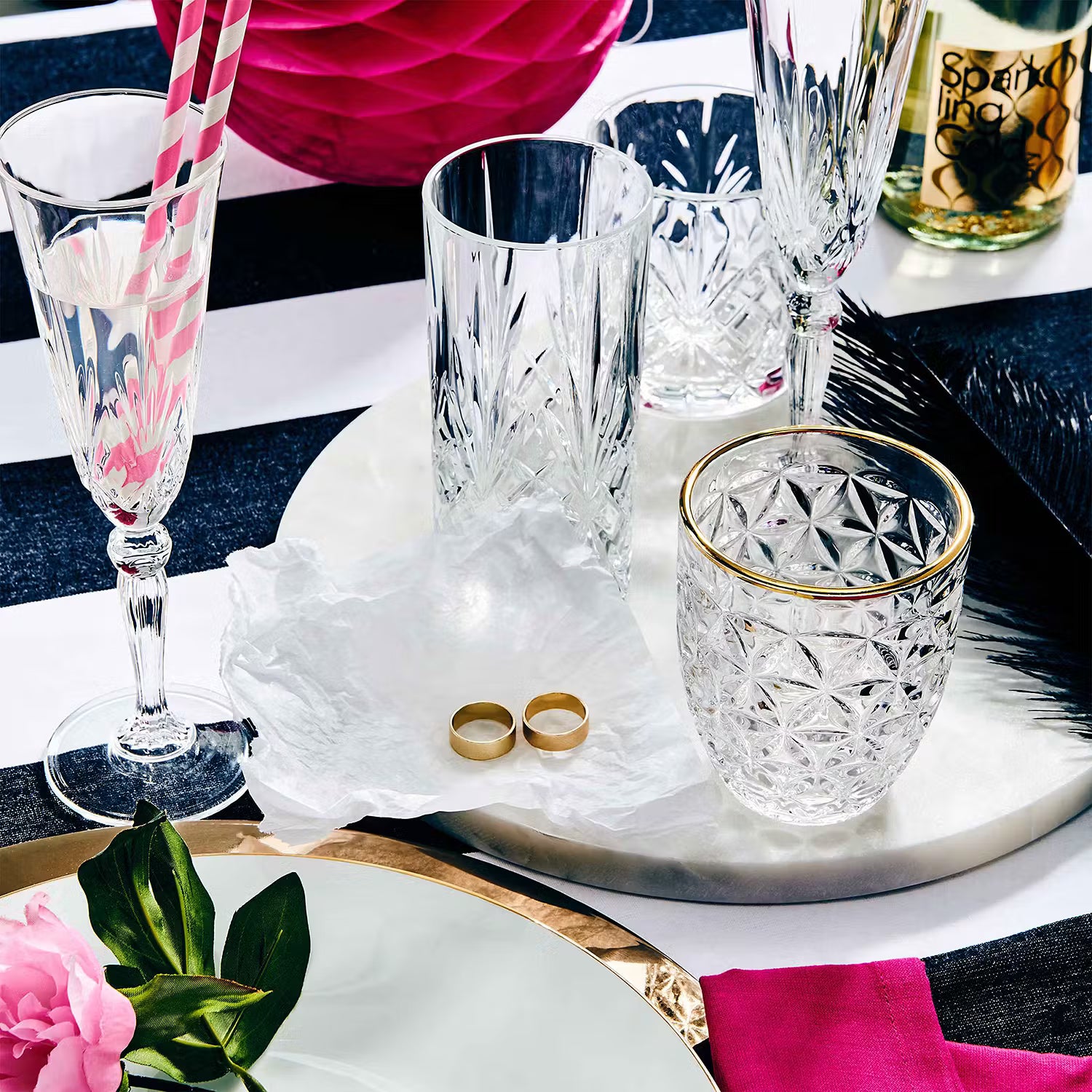 CRYSTAL CLUB Champagnerglas 6er-Set