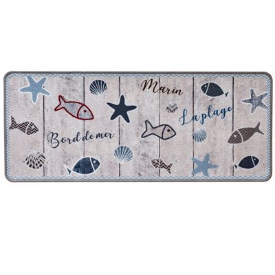 Tapis de cuisine bord de mer