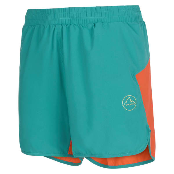 Short trail LA SPORTIVA SUDDEN SHORT W LAGOON/CHERRY TOMATO