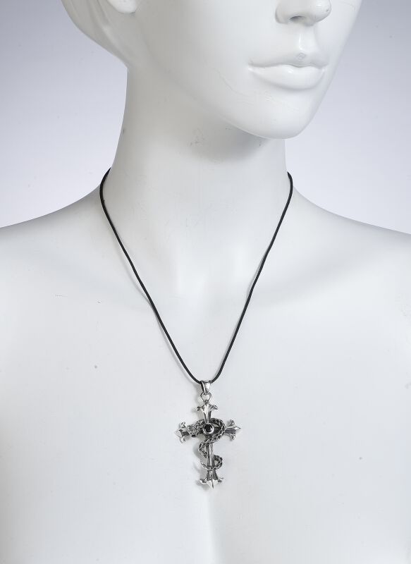 Serpent Cross - Collier | etNox Collier