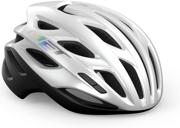 MET Estro Mips Cykelhjelm, White Holographic/Glossy