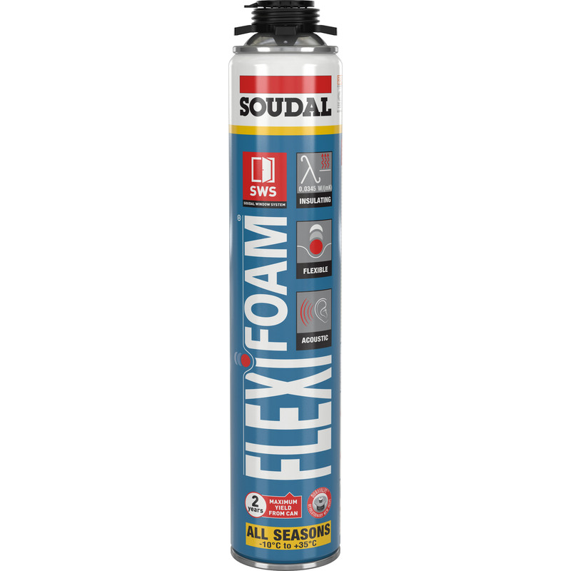 Soudal Flexifoam PU-gunfoam Blauw 750ml