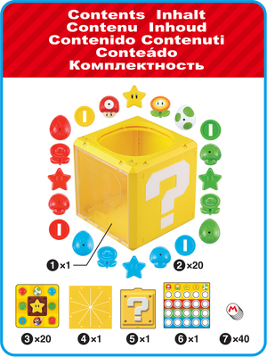 EPOCH Games Super Mario Question Block Game Spill