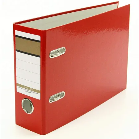 Livepac Office Ordner quer, DIN A5, 75 mm, rot, 10 Stück