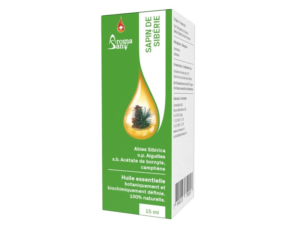 Aromasan Sibirische Tanne Äth/Öl 1.8 cineol in Schachtel 15 ml