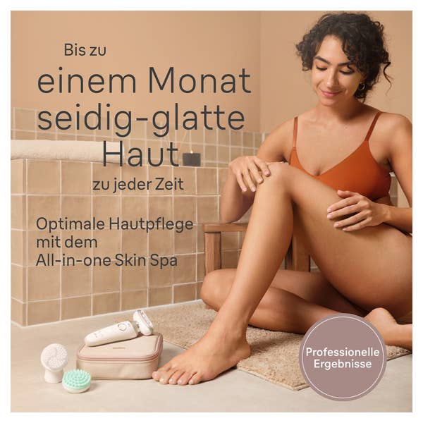 Braun Silk-épil 9 Flex SkinSpa 9-481 3D - Epilierer für eine einfache Haarentfernung