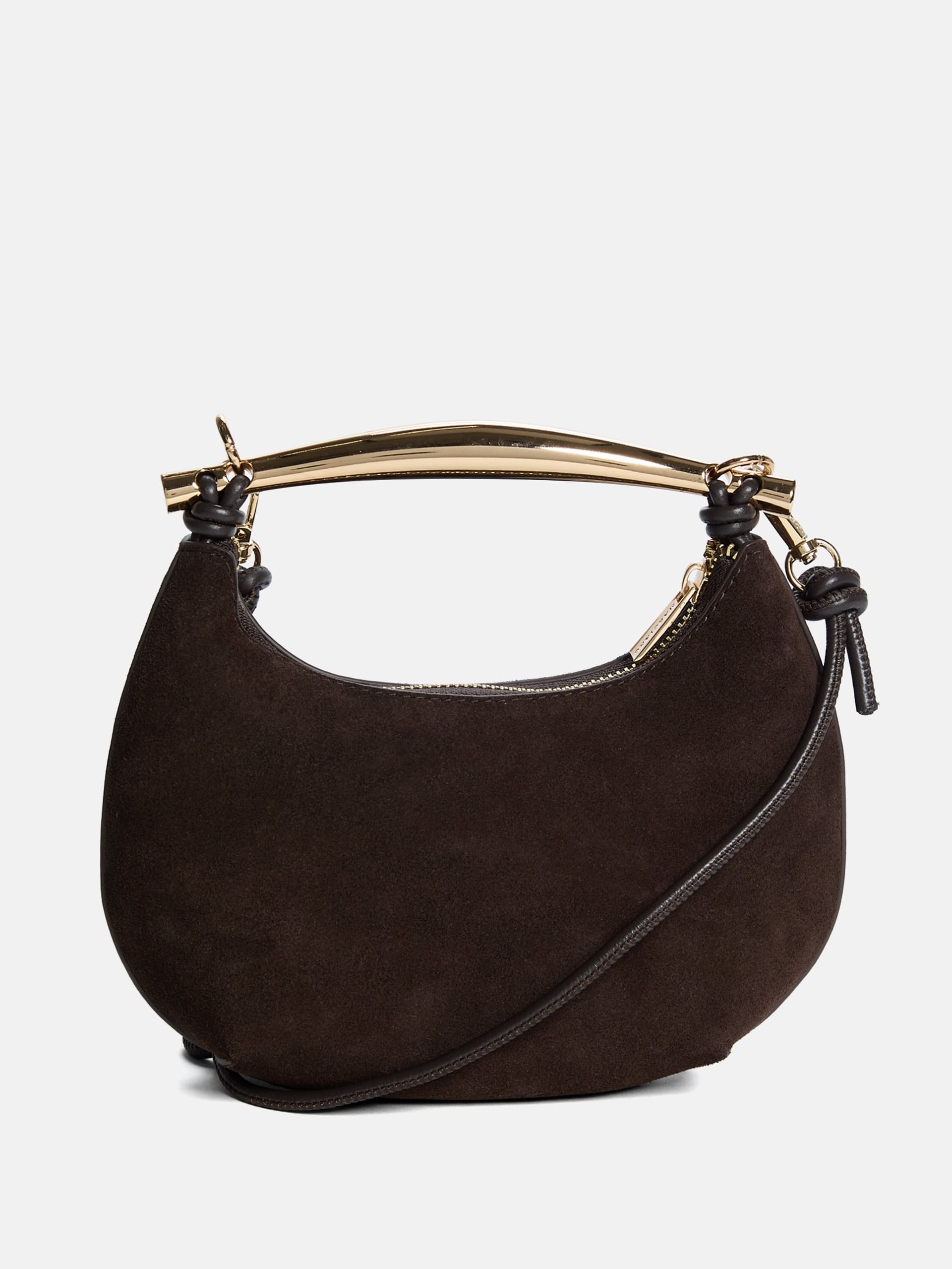 Bolsa Mini Hobo Victoria em Couro