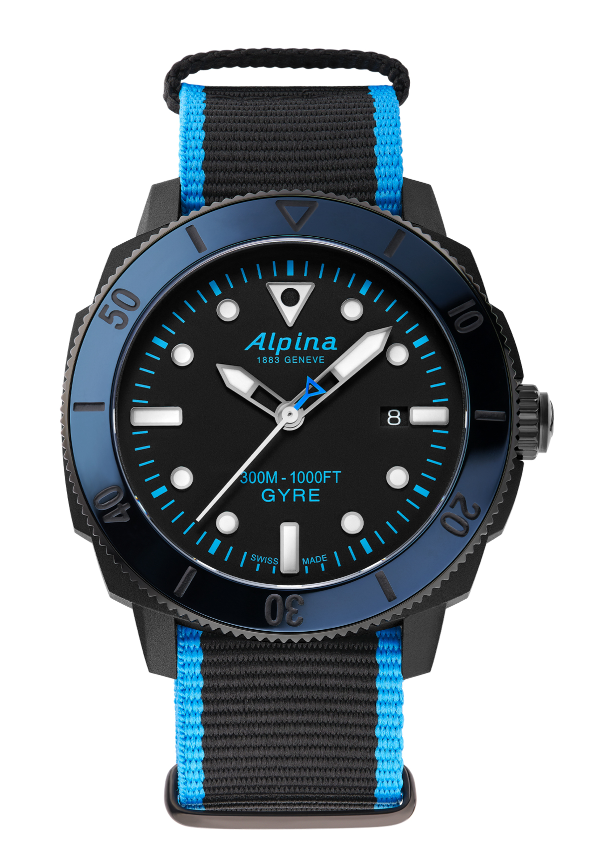 Alpina Seastrong Diver Gyre Automatik AL-525LBN4VG6