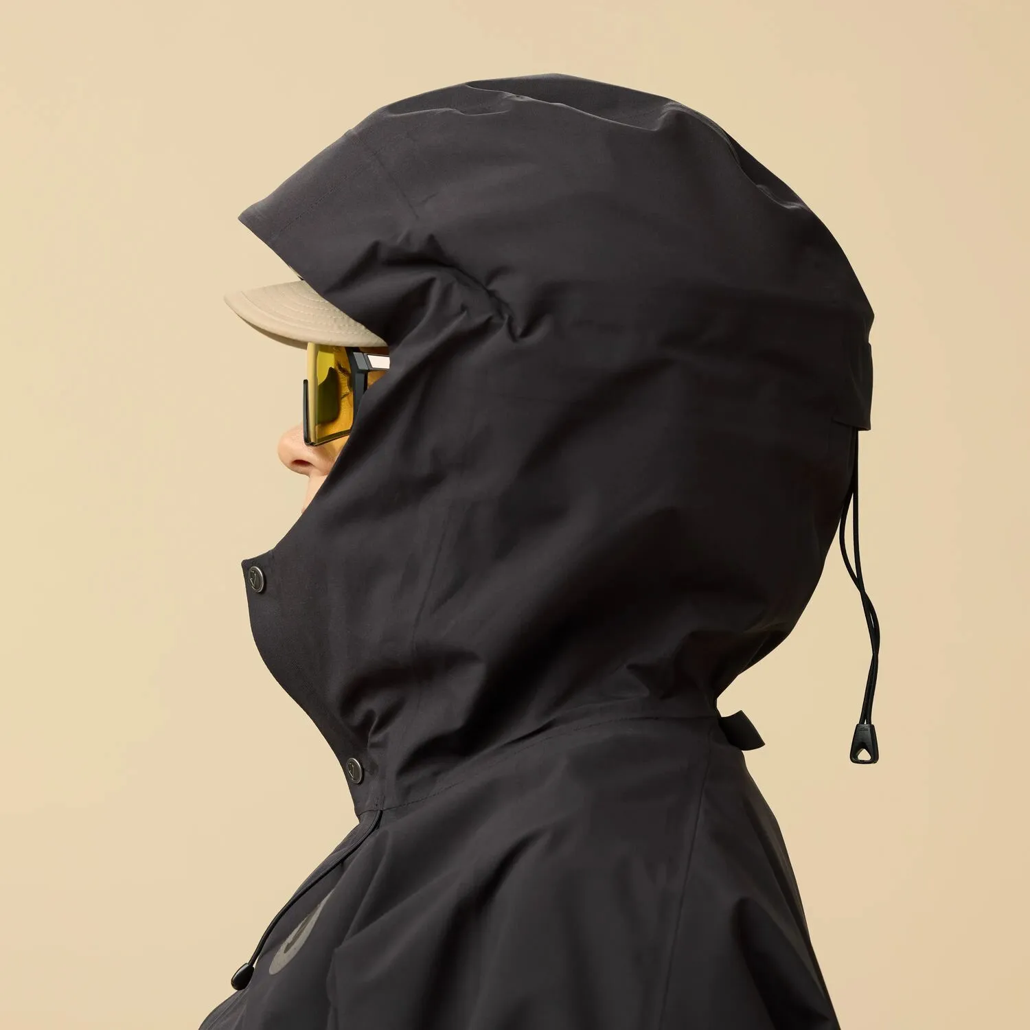 Fjällräven Hoja Rain Poncho Black