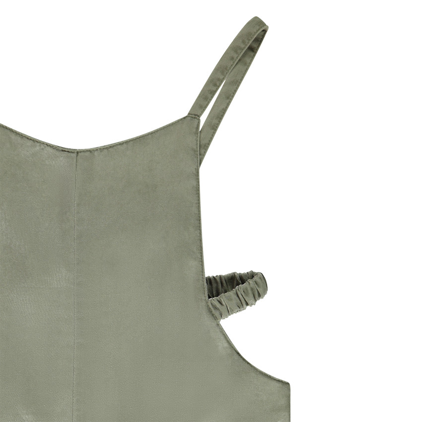 Combinaison longue unie en lyocell pour fille