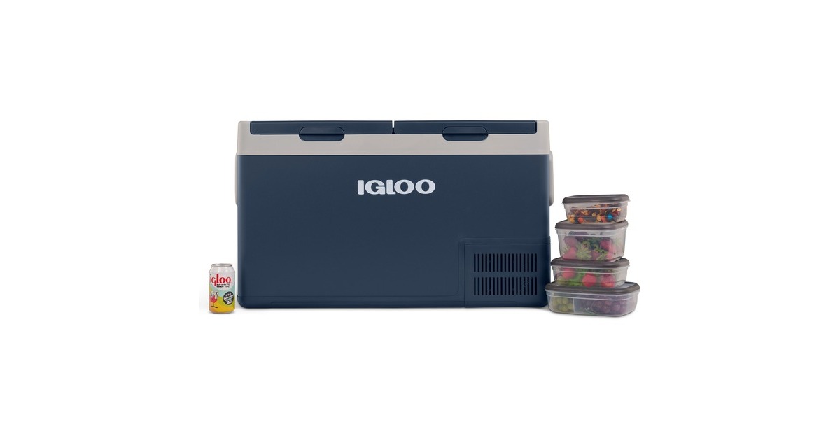 IglooICF80DZ AC/DC met compressor koelbox  (Blauw, 78 liter)