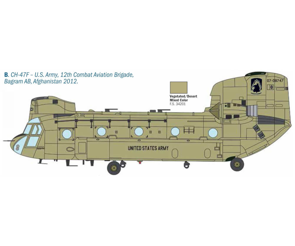 1:48 CHINOOK HC.2 CH-47F