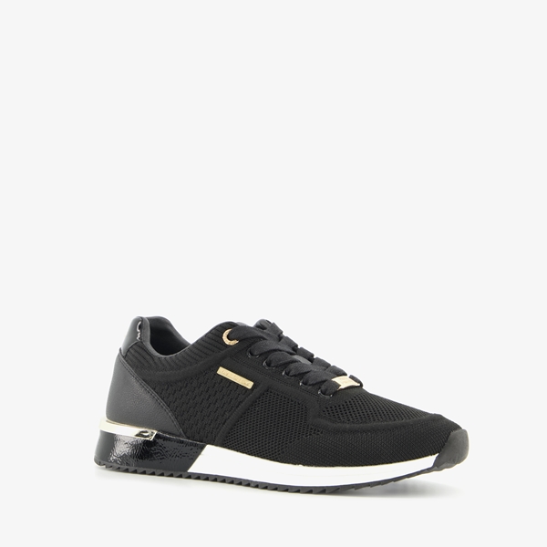Hush Puppies dames sneakers gouden details