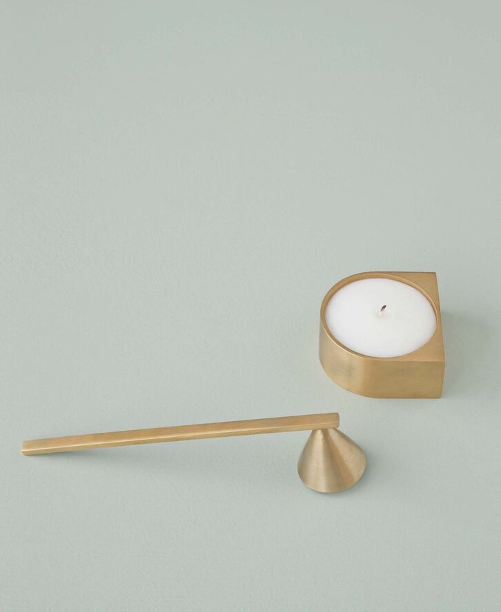 ferm LIVING Messing lyseslukker Brass