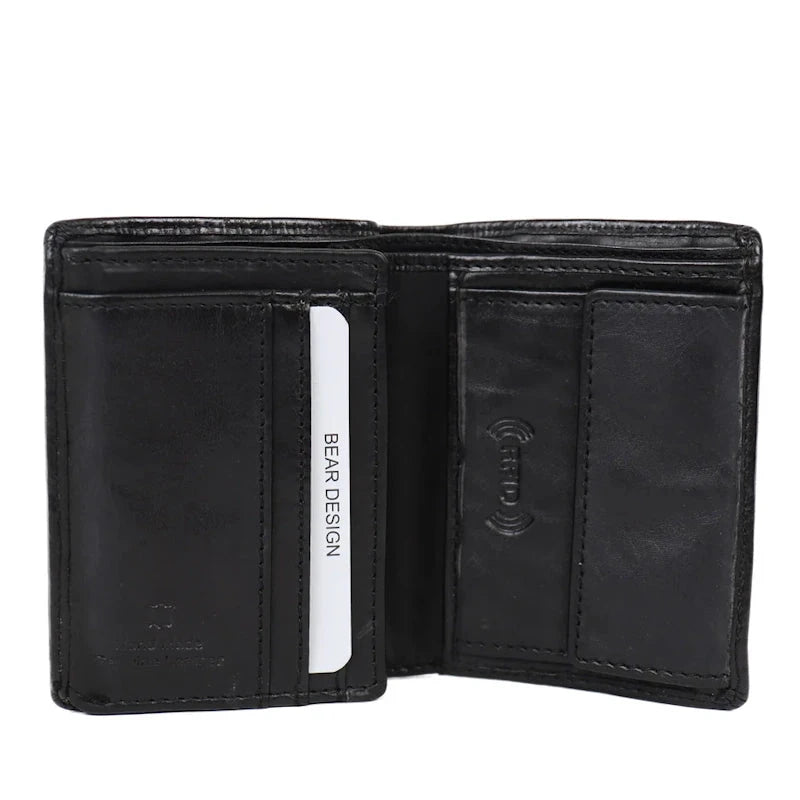 Bear Design Hoge Billfold Remo Black