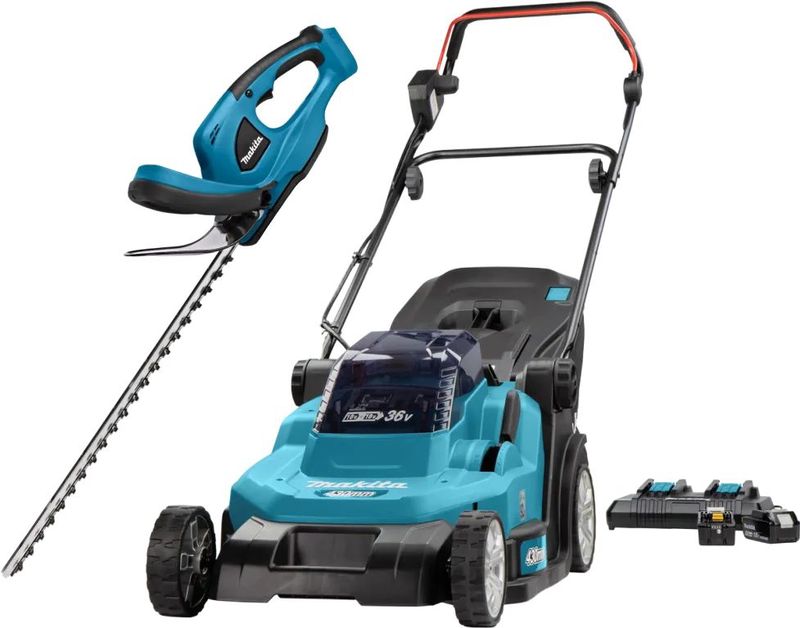 Makita DLM432PT - Grasmaaier - Inclusief 5,0 Ah Accu (2x) - Voor 575 vierkante meter