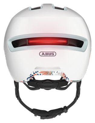 Casque Abus Hud-Y Flower White / Blanc