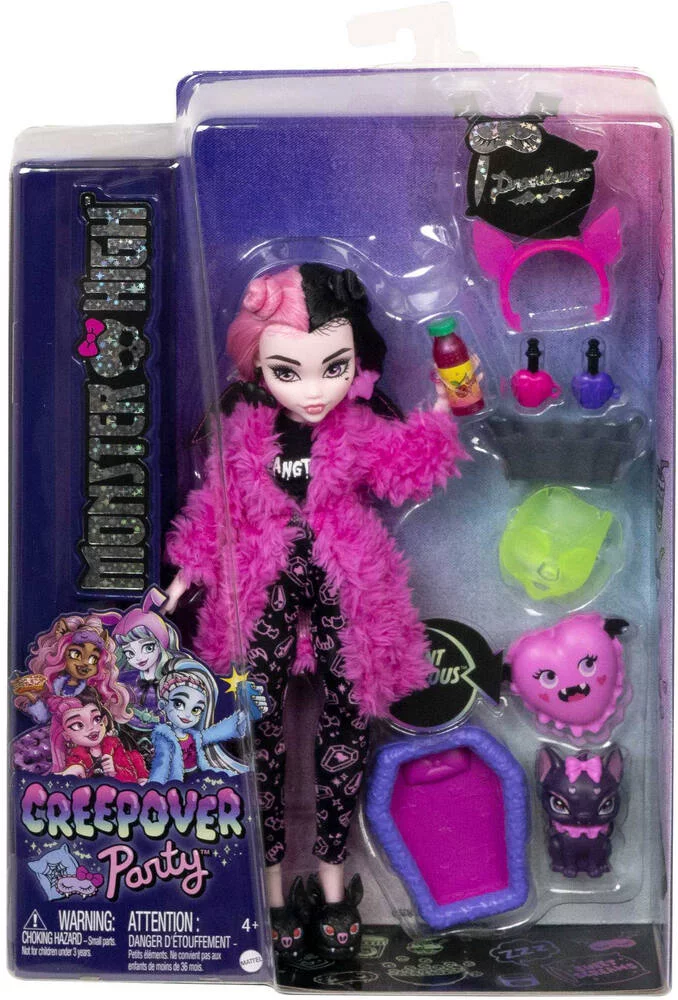 MONSTER HIGH - POUPEE DRACULAURA SOIREE PYJAMA