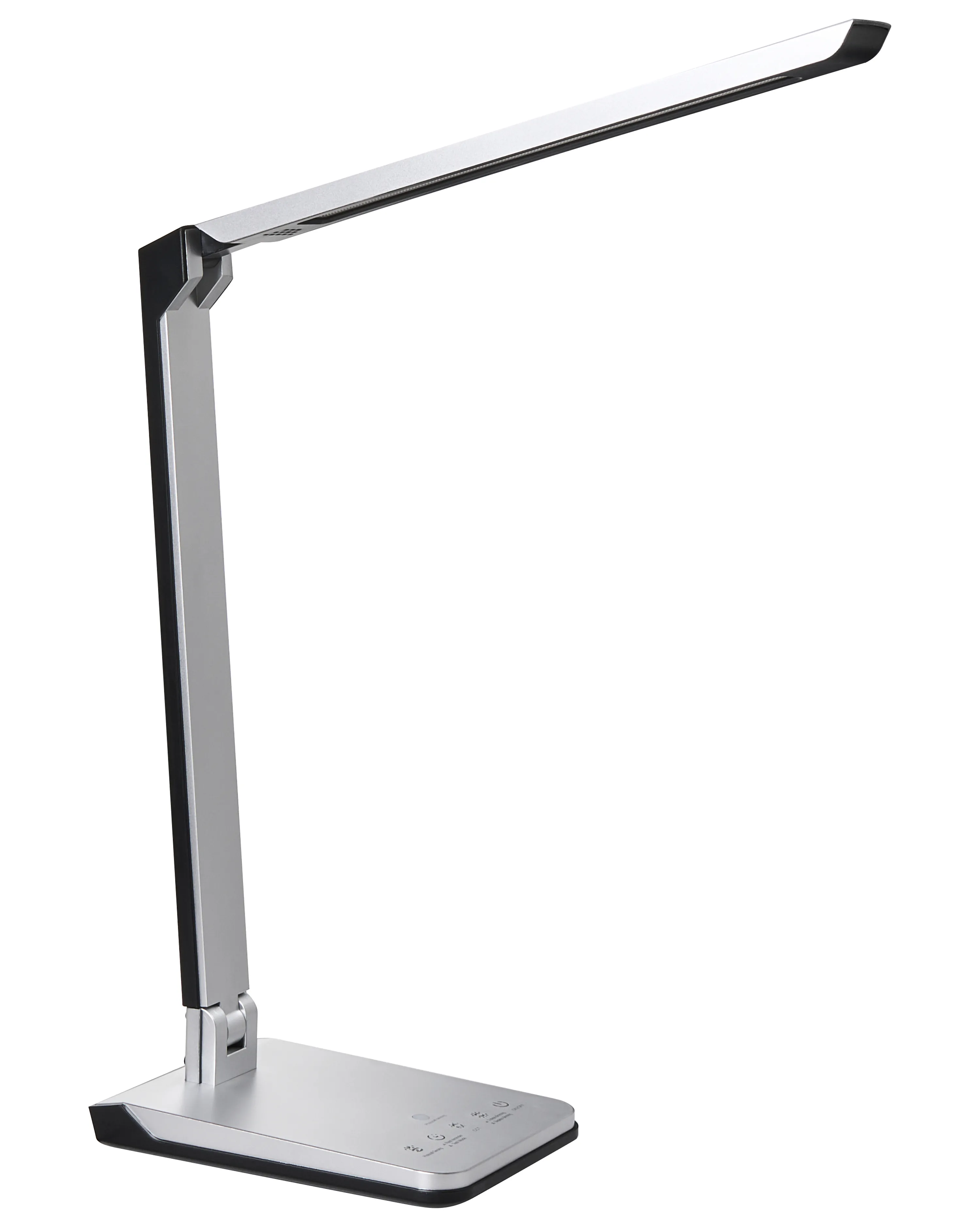 LED bureaulamp PICTOR met dimmer Zilver