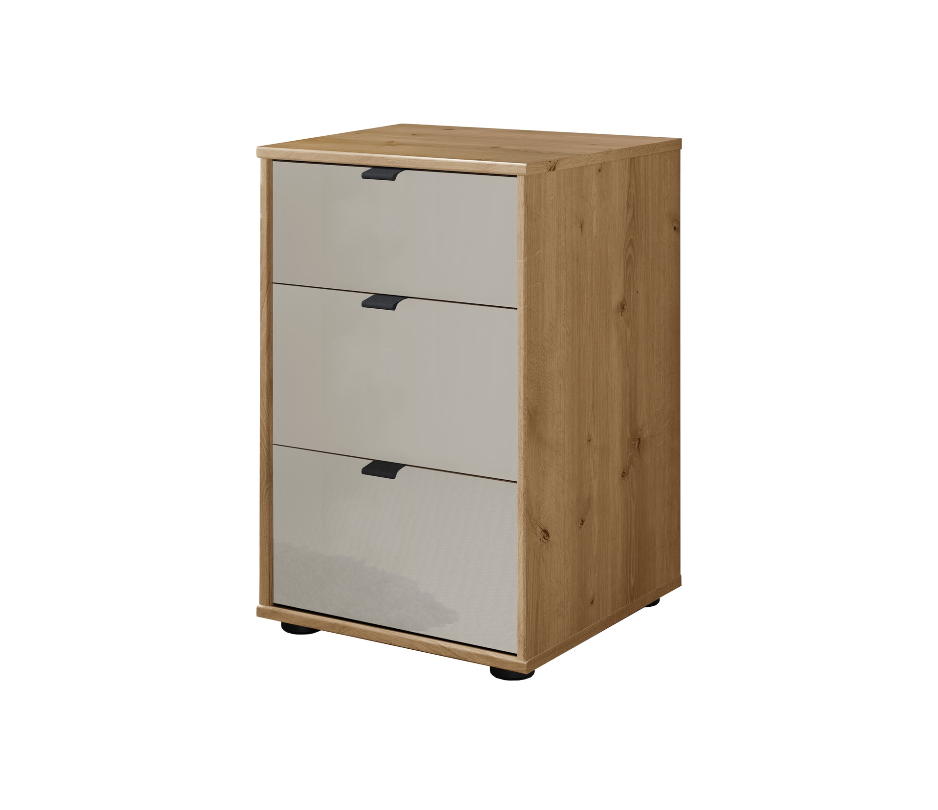 MONDO Nachtkonsole CLIVO braun/ beige