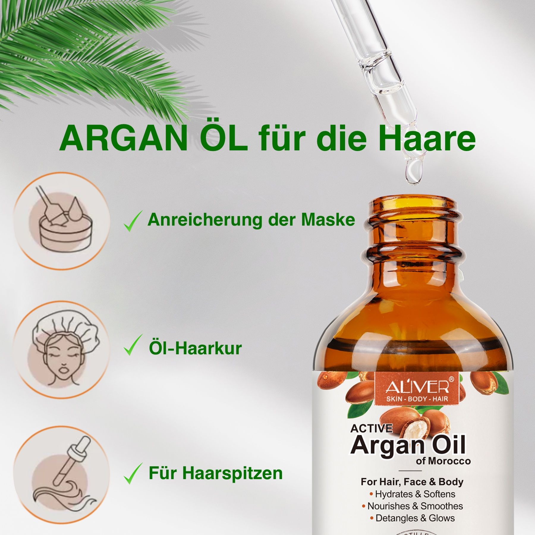 ALIVER Argan Haaröl