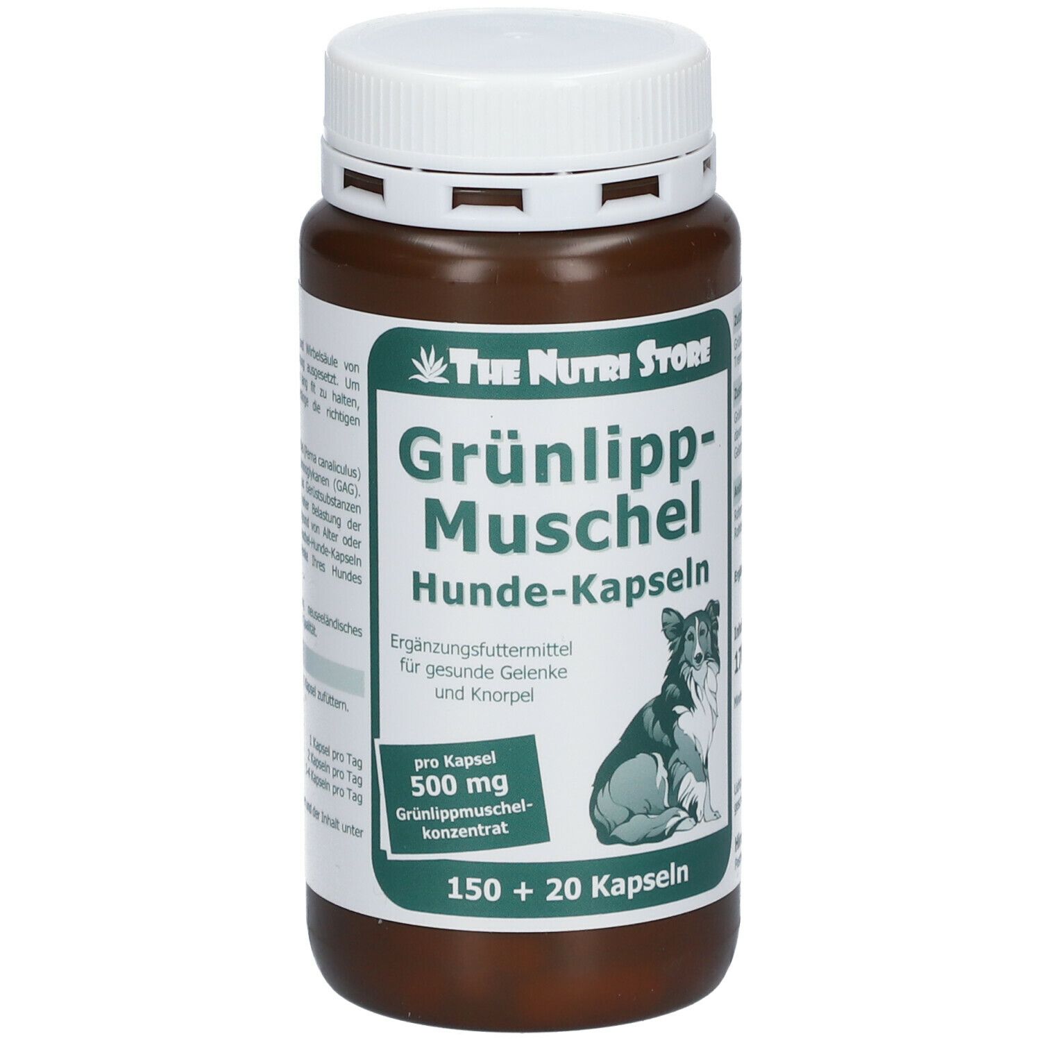 The Nutri Store Grünlippmuschel 500 mg für Hunde