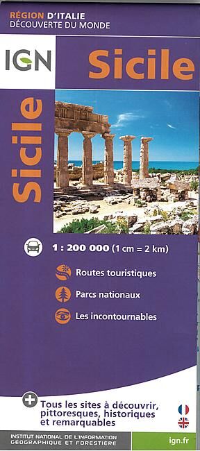 IGN - IGN SICILE 1 200 000