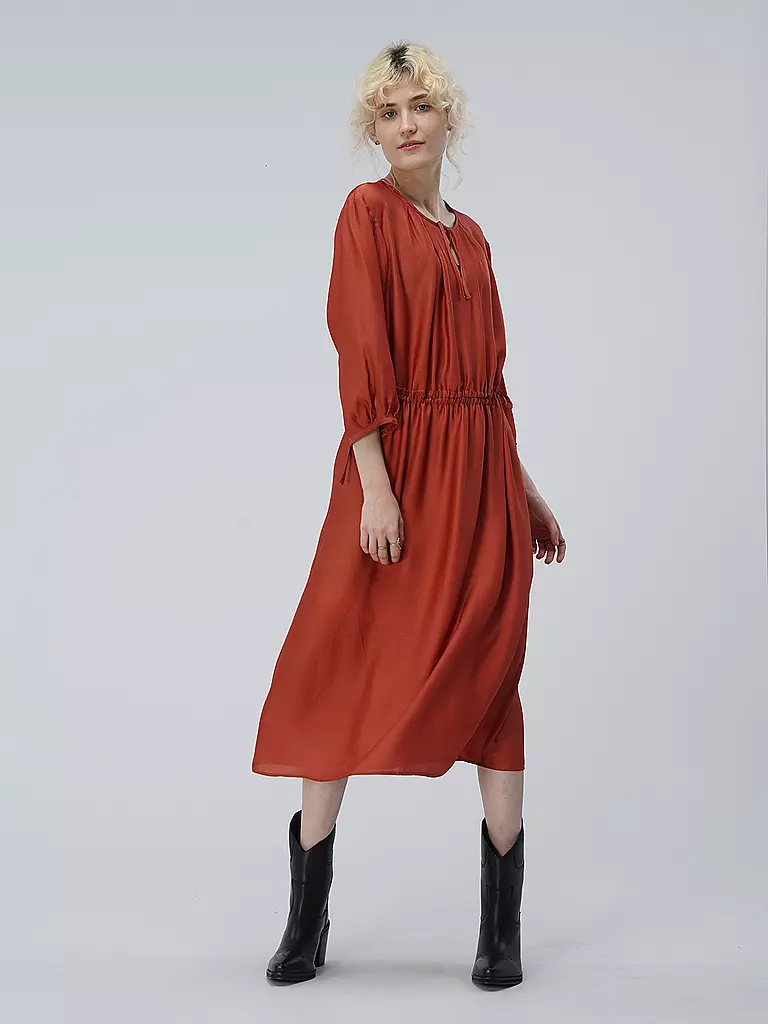 A.P.C. Midikleid EVE orange