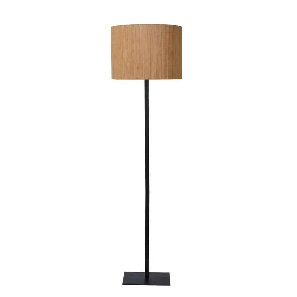 Lucide vloerlamp Magius - licht hout