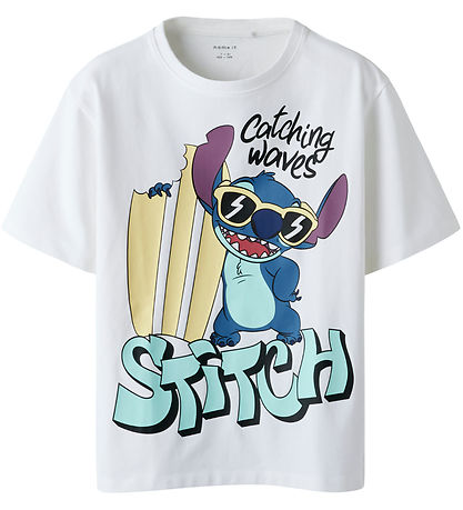 Name It T-Shirt - NkmAbbu - Bright White