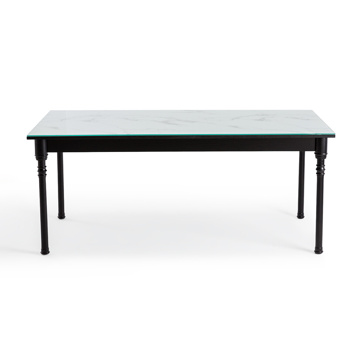 LA REDOUTE INTERIEURS<br>Mesa de jantar 6/8 pessoas, estampado em mármore, Oprah
