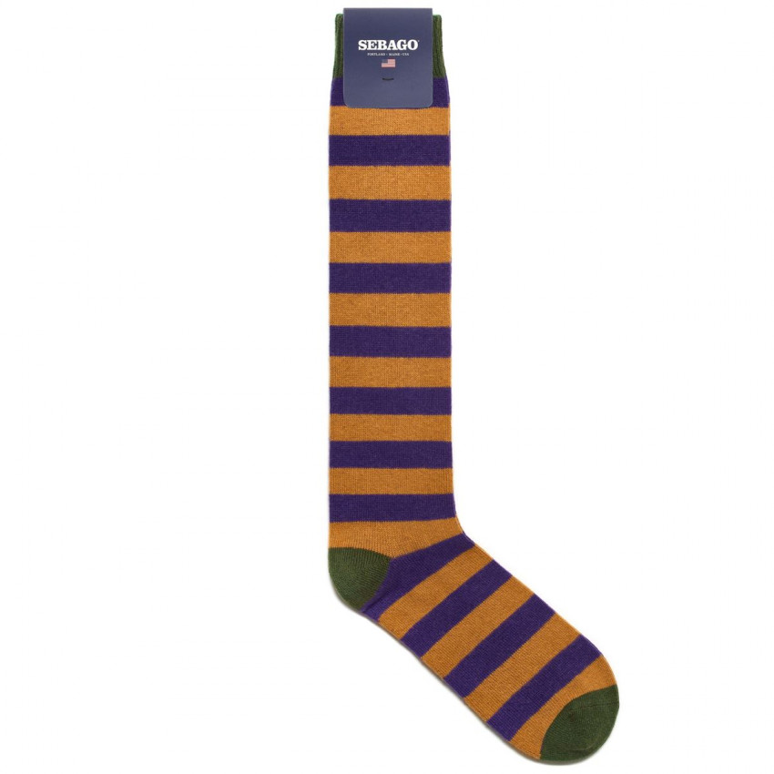 CHAUSSETTES DRESDEN 47 YELLOW VIOLET