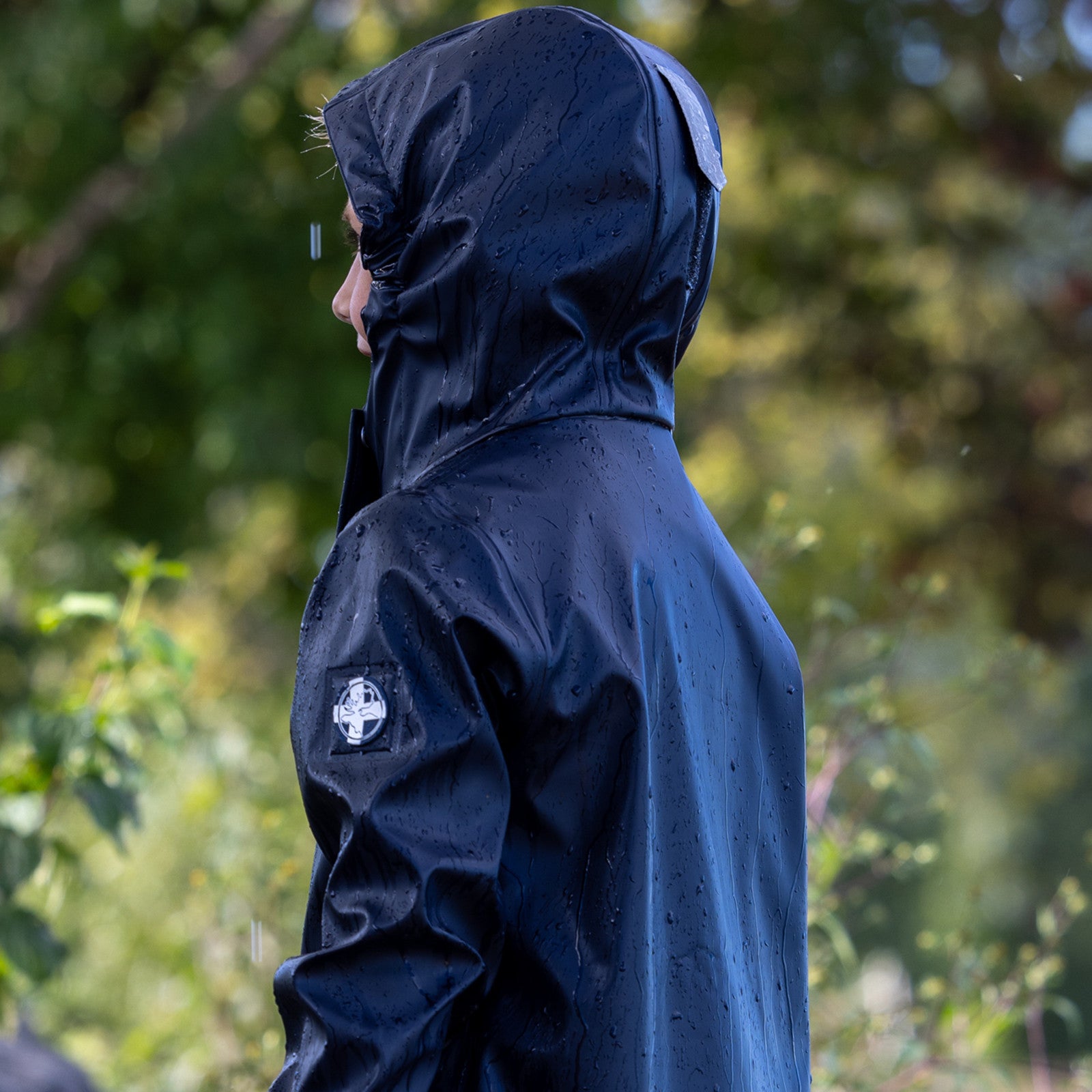 Kinder Jem Regenjacke navy
