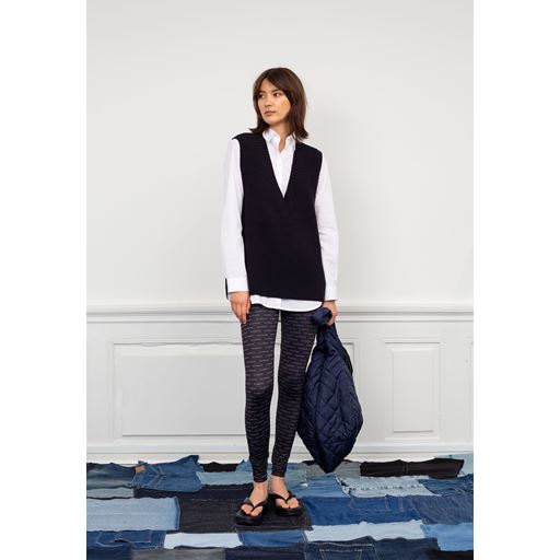 Blanche Comfy Leggings, Black, L