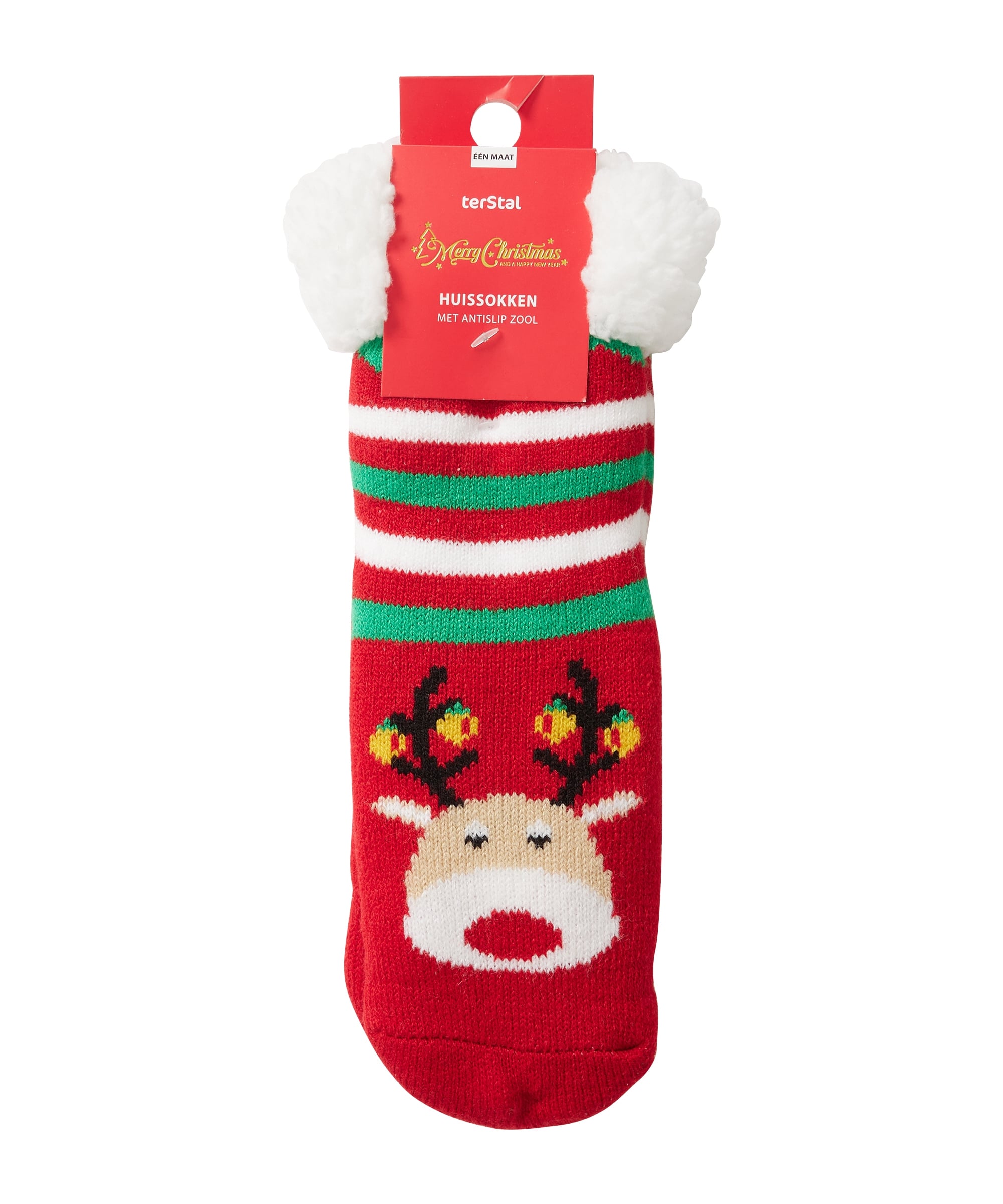 antislip huissokken kerst kids