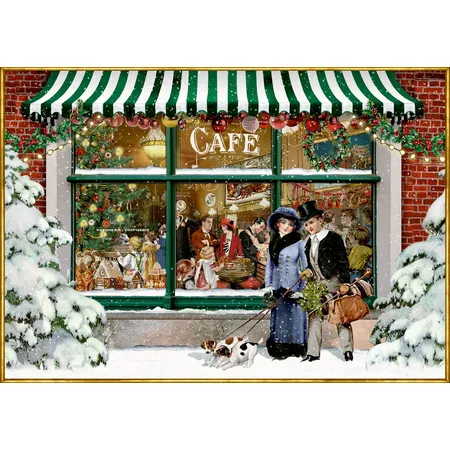 Coppenrath Verlag Puzzle - Nostalgisches Weihnachtscafé (1000 T.) Behr