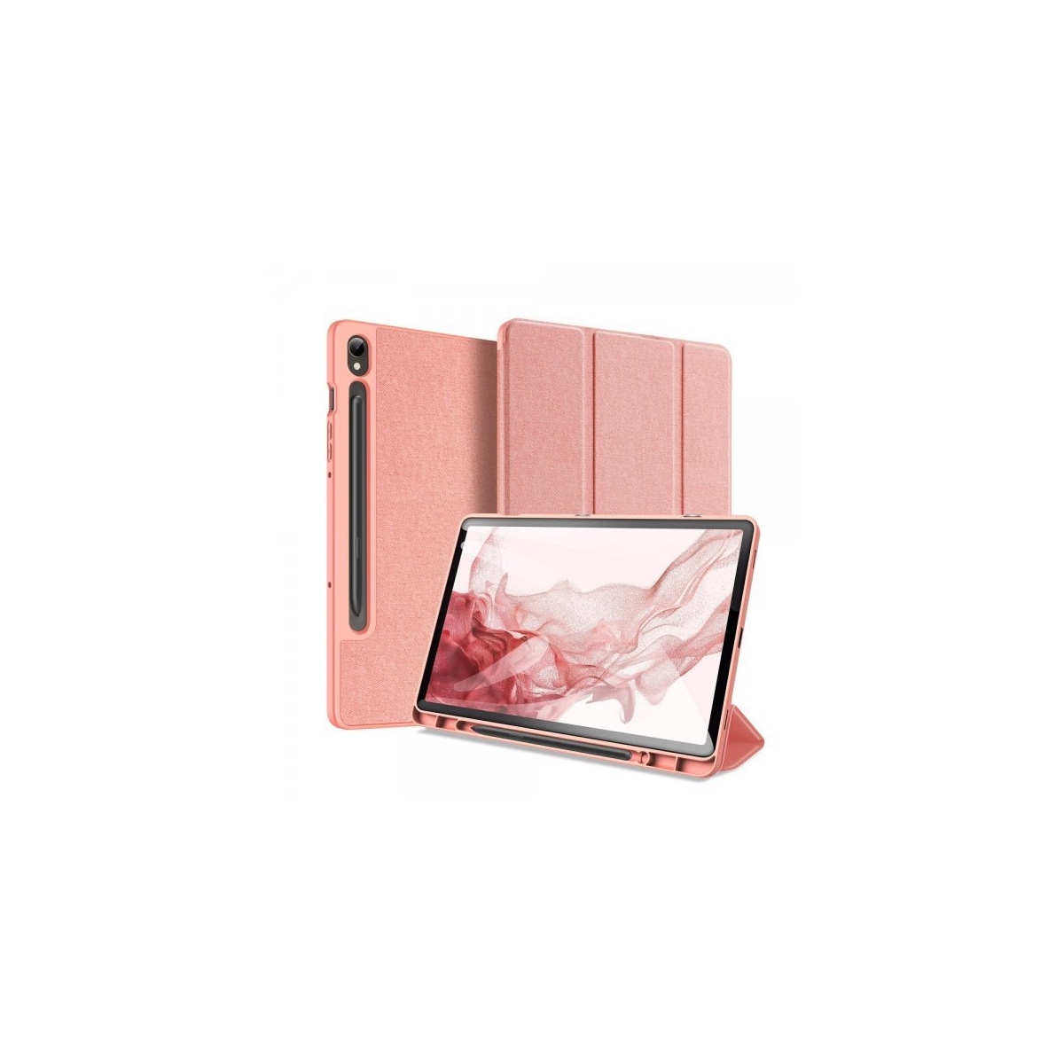 DUX DUCIS Samsung Galaxy Tab S9 SM-X710 SM-X716 Etui Domo Series Rosa