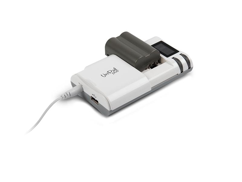 Hähnel Ladegerät UniPal Plus Universal Li-Ion Ladegerät mit USB Ausgang
