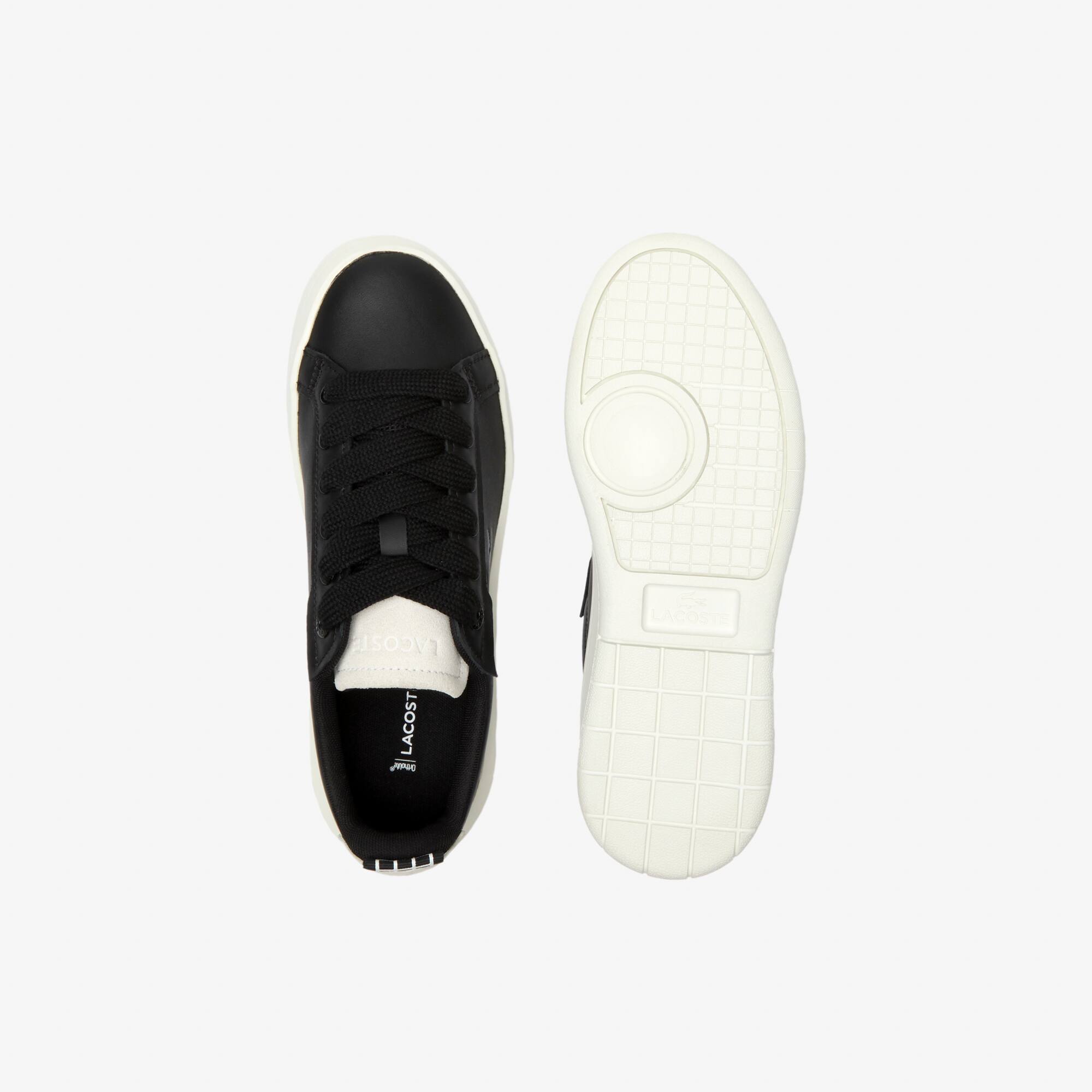 Sneakers Carnaby Platform femme Lacoste en cuir Sneakers - Noir - Lacoste - Femme