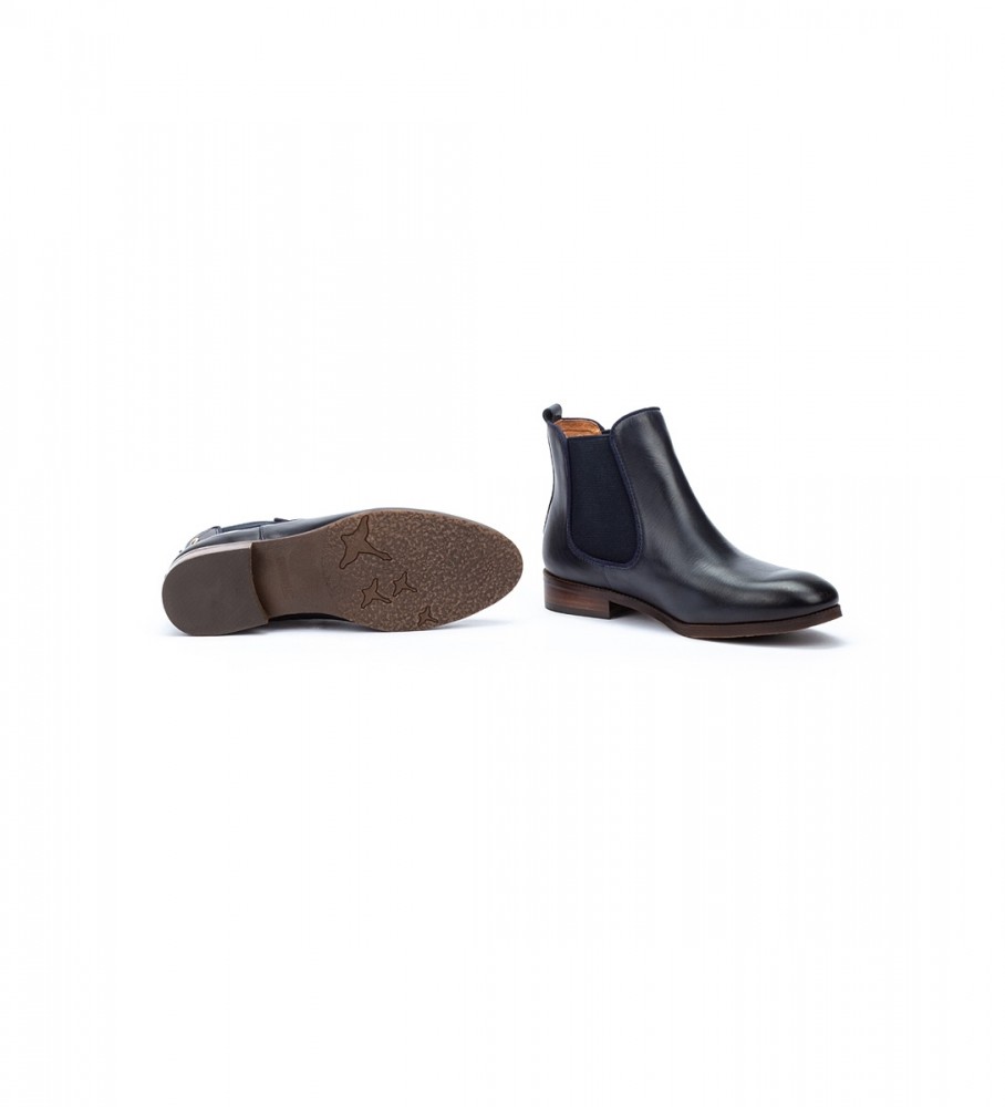 Botas de tornozelo de couro Pikolinos Royal Navy