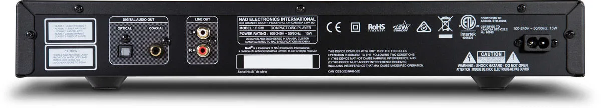 NAD C538 Lecteurs CD