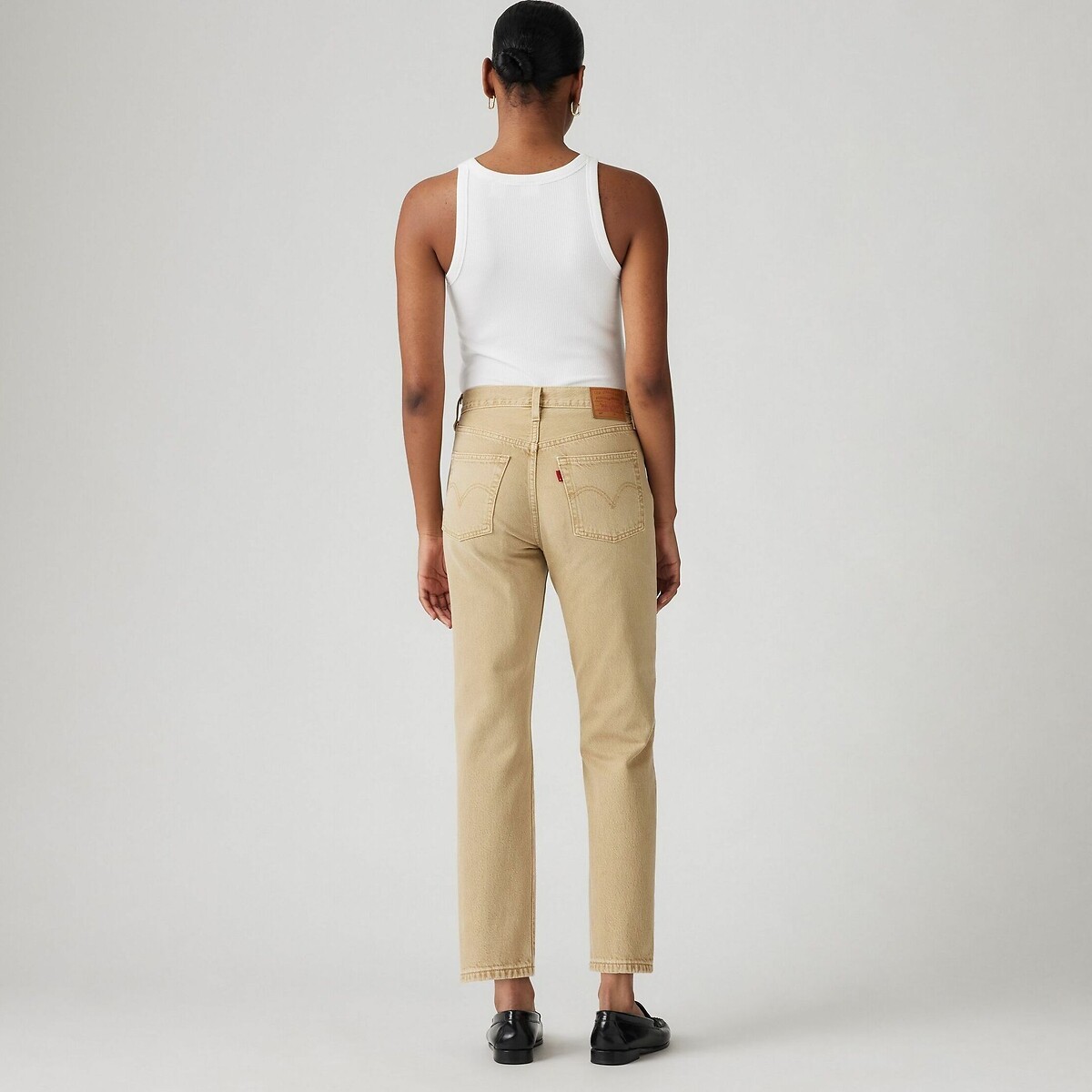 Calça Jeans 501® Cropped da Levi's