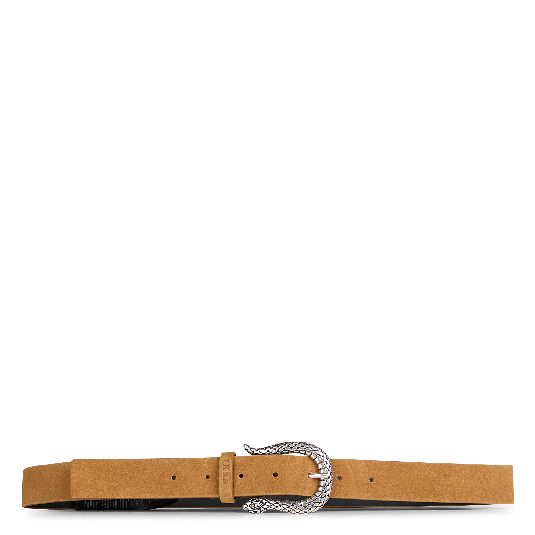 Ceinture en daim | Beige