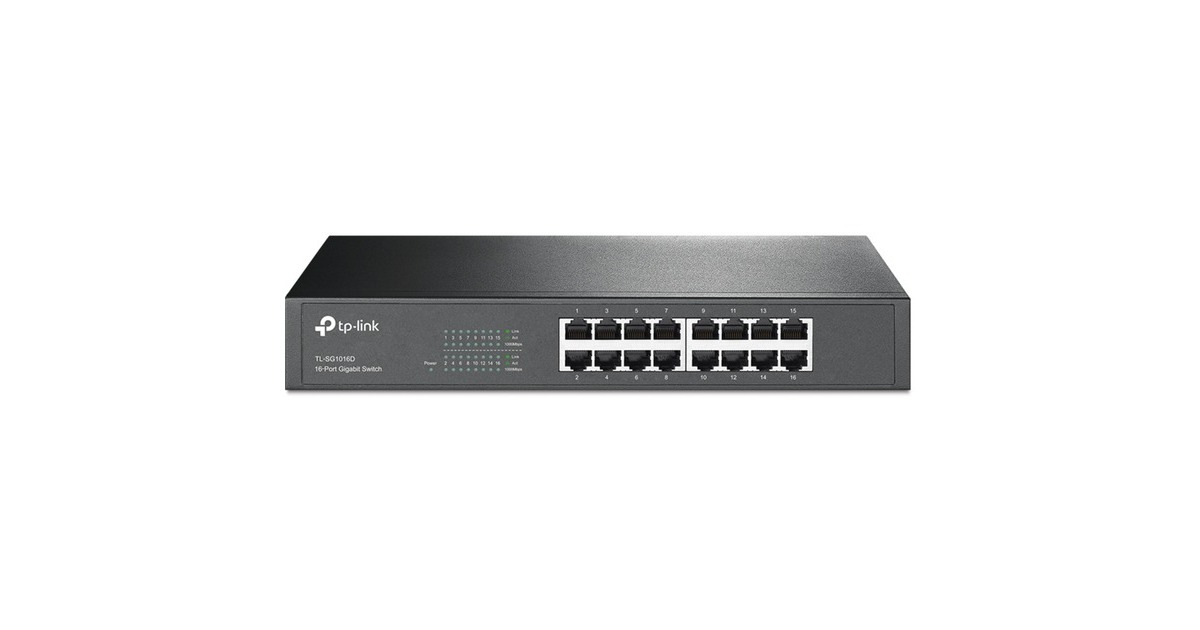 TP-LinkTL-SG1016D switch  (Bruin, Retail)